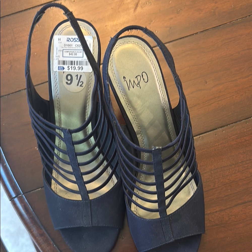 Impo Blue Sandals with Elegant Design